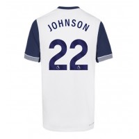 Camisa de Futebol Tottenham Hotspur Brennan Johnson #22 Equipamento Principal 2024-25 Manga Curta